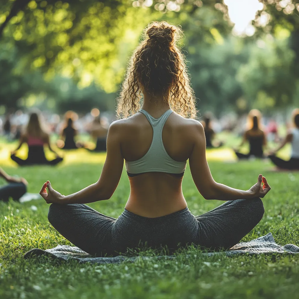 yoga na natureza
